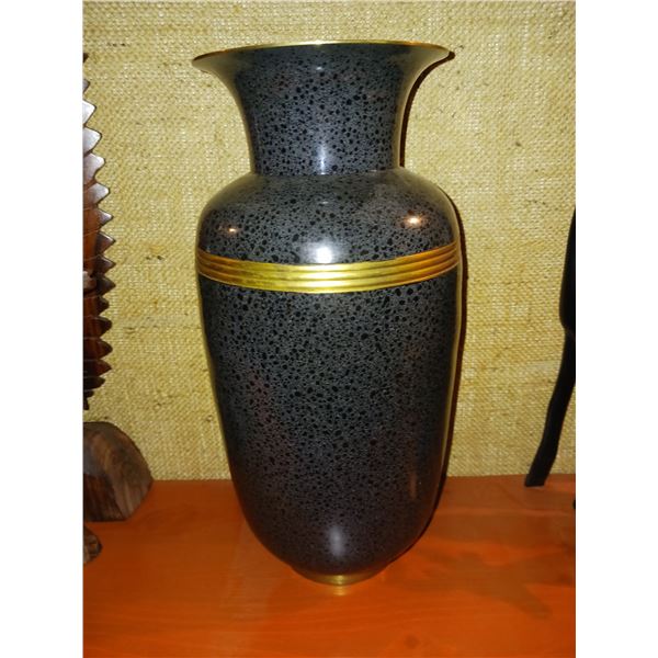 Vintage Brass Vase, Made In India