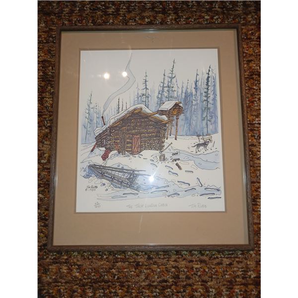 *43/400* The Jack London Cabin, By Jim Robb 1984, Picture In Fame