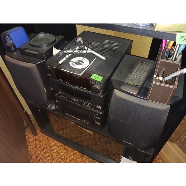 Vintage 1996 CD Stereo System, Panasonic Model: SA-CH94M