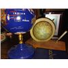Image 4 : Various Lot of Estate Items - Small Gemstone Globe + Globe on Stand (missing Pen) + Boxed Pen Set ++