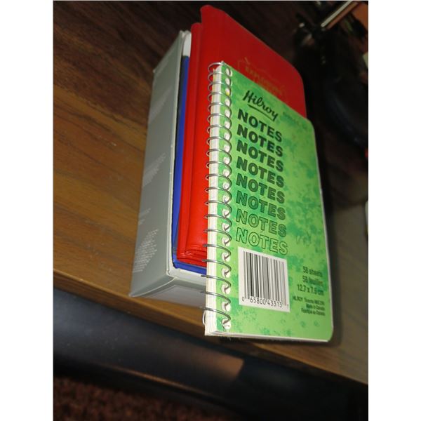 Lotof Vintage Advertising Pocket Note Books + General Pocket Note Books