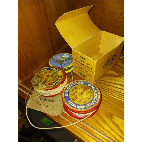 Vintage Lot Vintage Of Fly Fishing Spools