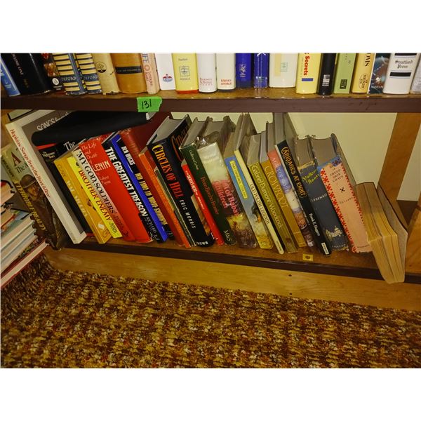 Shelf Of Books - See Photos for Titles
