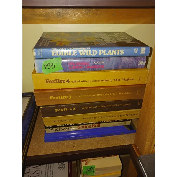 Fantastic Lot of Survival Books + Siting Bull