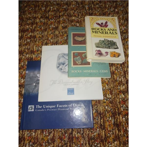 Lot of 4 Gemstone, Diamond, Gemology Books