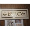 Image 2 : Bulova Store Display Sign + Vintage Yukon Quest Calendar