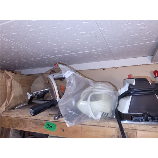 Vintage Electric Knife, General 150 Meat Slicer + Iron