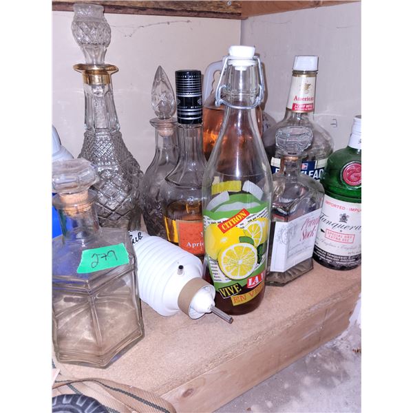 Lot of Alcohol Collector Items - Cooking Wines? - Not For Recreational Use