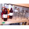 Image 1 : Lot of Alcohol Collector Items & Canning Jars - Cooking Wines? - Not For Recreational Use