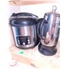 Image 1 : Hamilton Beach Rice Cooker + Electric Coffee Percolator