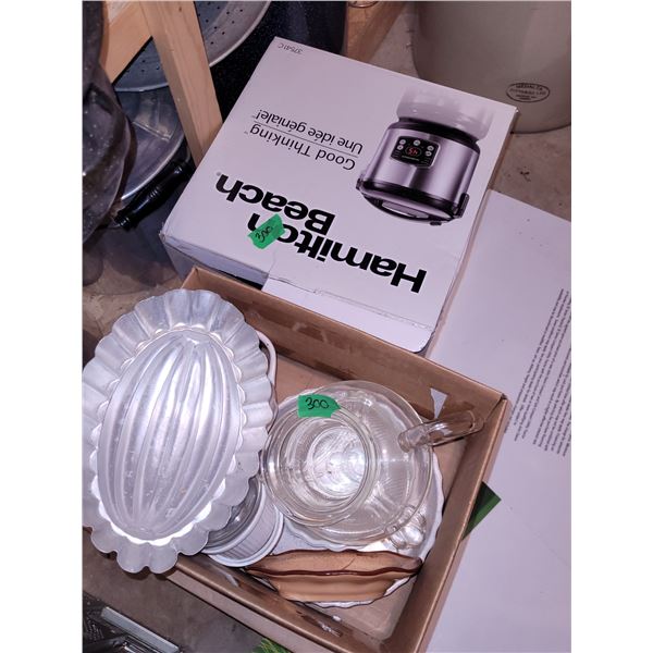 2 Boxes of Vintage Kitchen Items