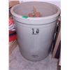 Image 1 : Imperial Medalta Crock 10 Gallon With Contents