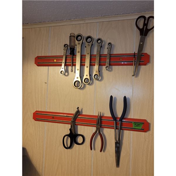 Magnetic Strip x2 + Contents on Them - Buyer responsbile for removal, please bring your own tools