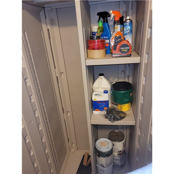 Contents Inside the Plastic Storage Cabinet - never been frozen