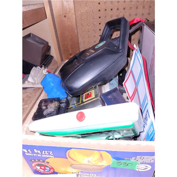 Tote of Various Estate Items