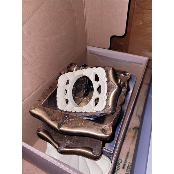 Lot of MCM Bathroom Hardware