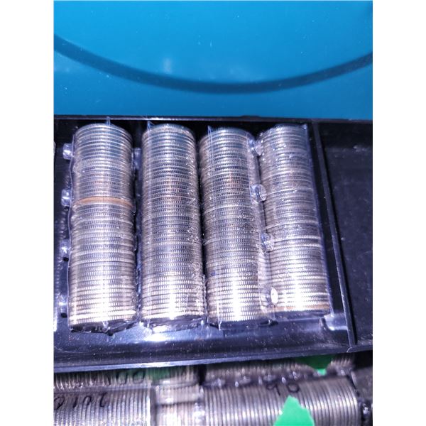 Lot of 4 Rolled Dimes - Unknown Dates and Varieties