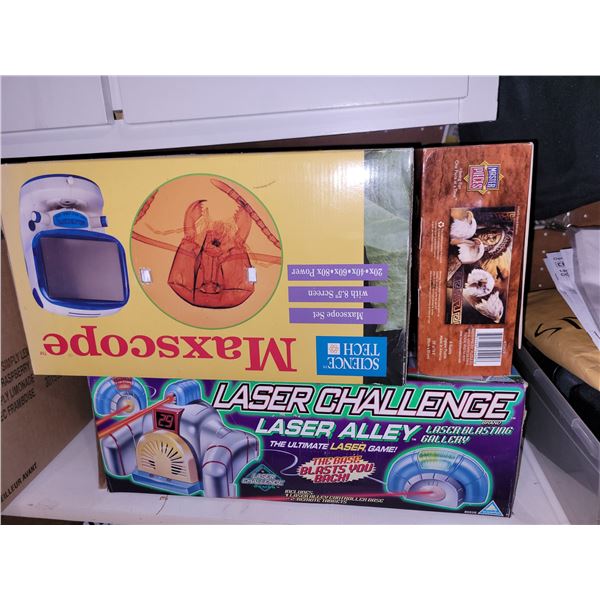 Laser Challenge + Maxscope