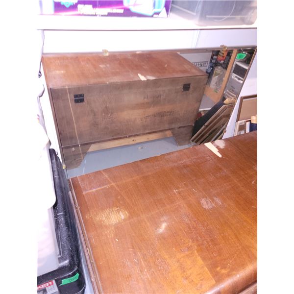 Vintage Frameless Wall Mirror