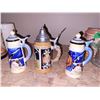 Image 3 : Lot of 3 Vintage Beer Steins