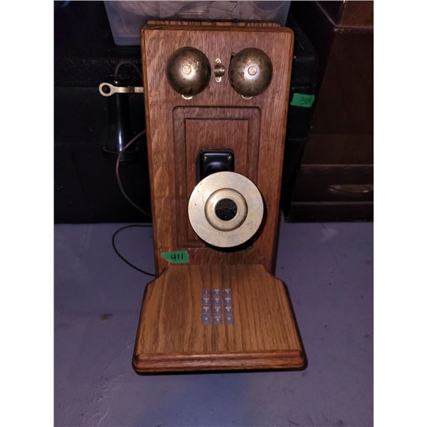 Vintage Wall Mounted Telephone