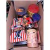 Image 11 : Box of Tins Filled with the Contents each one says (except for maybe a few) - BB date unknown