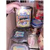 Image 4 : Box of Tins Filled with the Contents each one says (except for maybe a few) - BB date unknown
