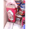 Image 6 : Box of Tins Filled with the Contents each one says (except for maybe a few) - BB date unknown