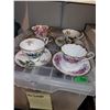 Image 1 : Lot of 4 Vintage Teacups
