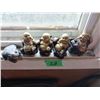 Image 1 : Lot Of 5 Figurines, 4 Buddha Statues & Frog