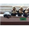 Image 2 : Lot Of 5 Figurines, 4 Buddha Statues & Frog