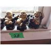 Image 3 : Lot Of 5 Figurines, 4 Buddha Statues & Frog