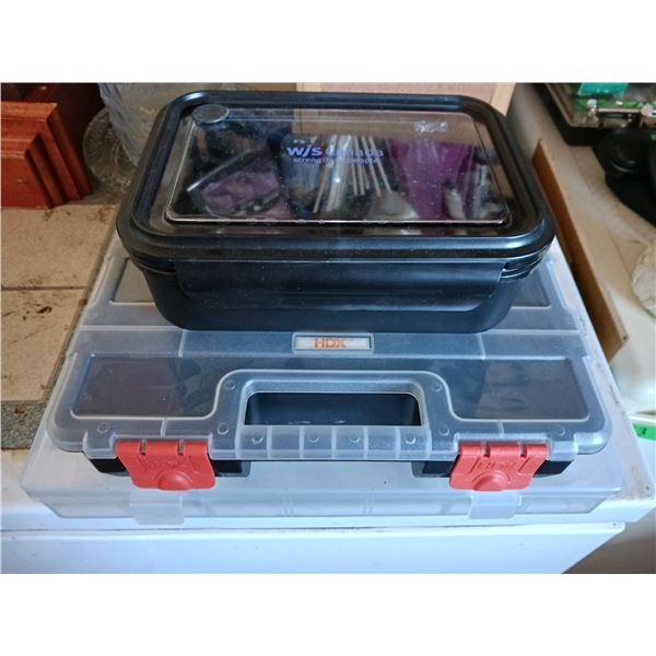 Lot Of Tool / Fishing Storage Cases