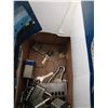 Image 6 : Box Of Locks & Candle, Keys may or may not be for the lock sinside the box