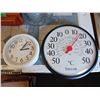 Image 1 : Wall Clock & Thermometer