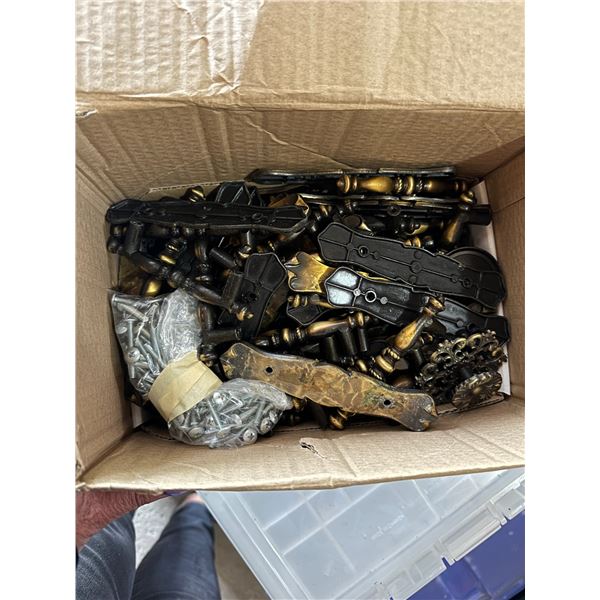 Box of Vintage Drawer Pulls
