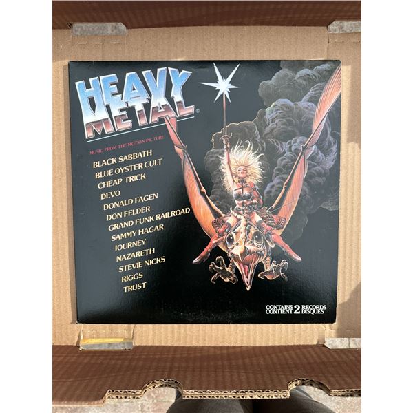 Heavy Metal Record Album LP