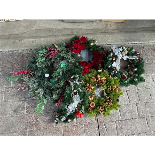 Nice Lot of Christmas Wreaths