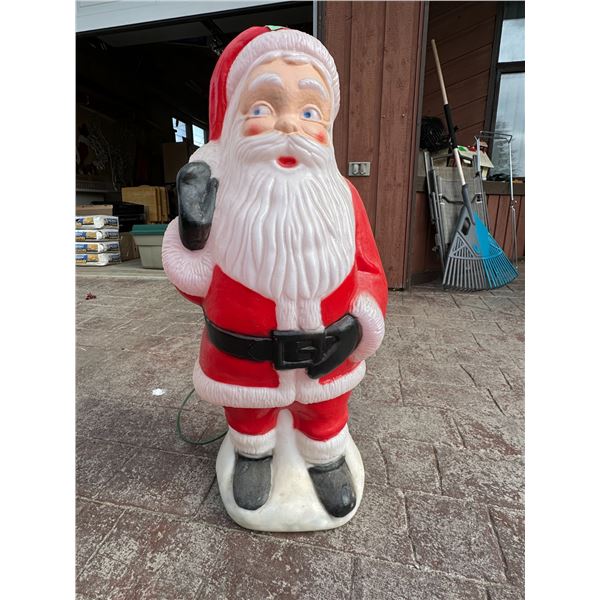 Vintge Blow Mold Santa Claus