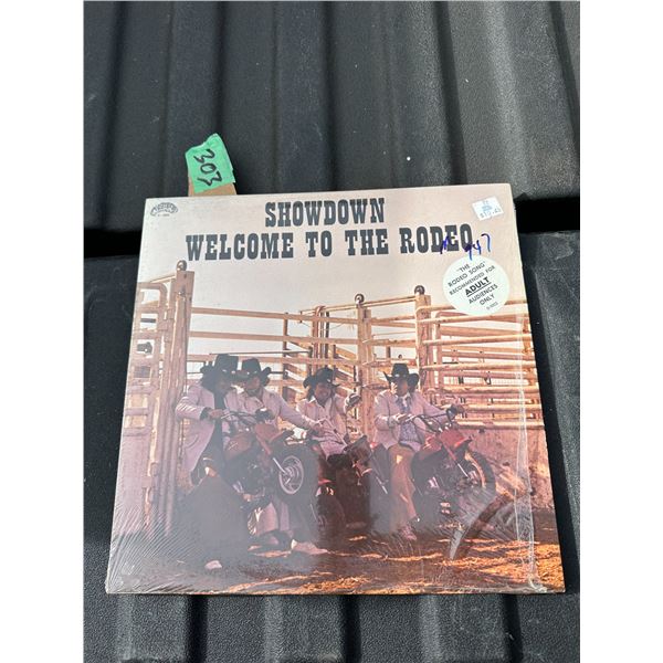 Showdown Welcome To The Rodeo Record Album LP