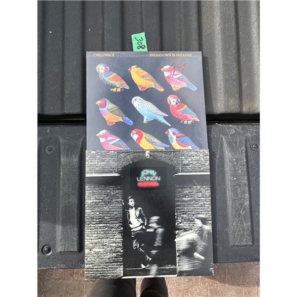 John Lennon & Chilliwack Record Albums LP
