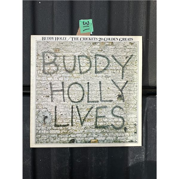 Buddy Holly The Crickets 20 Golden Greats Record Album LP