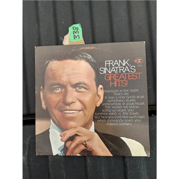 Frank Sinatras Greatest Hits Record Album LP