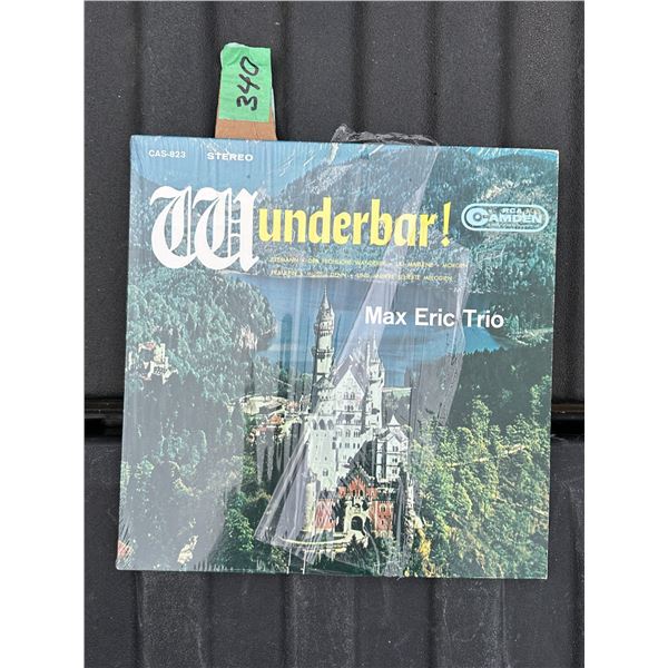 Max Eric Trio Wonderbar! Record Album LP