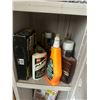 Image 2 : Rubbermaid Plastic Cabinet with Contents