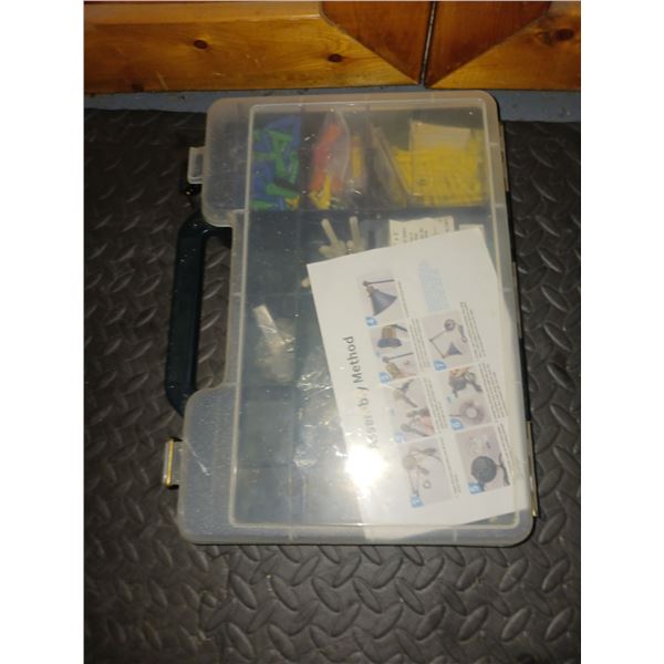 Plastic Organizer with Conents