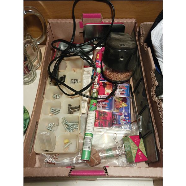 Flat of Various Estate Items