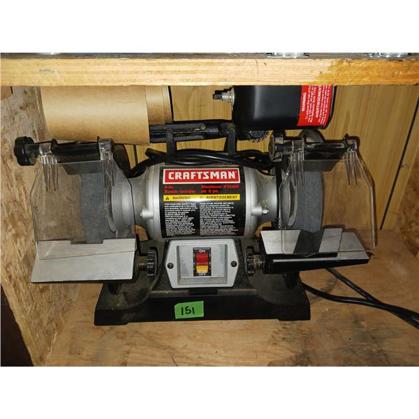 Craftsman 6 Inch Bench Grinder