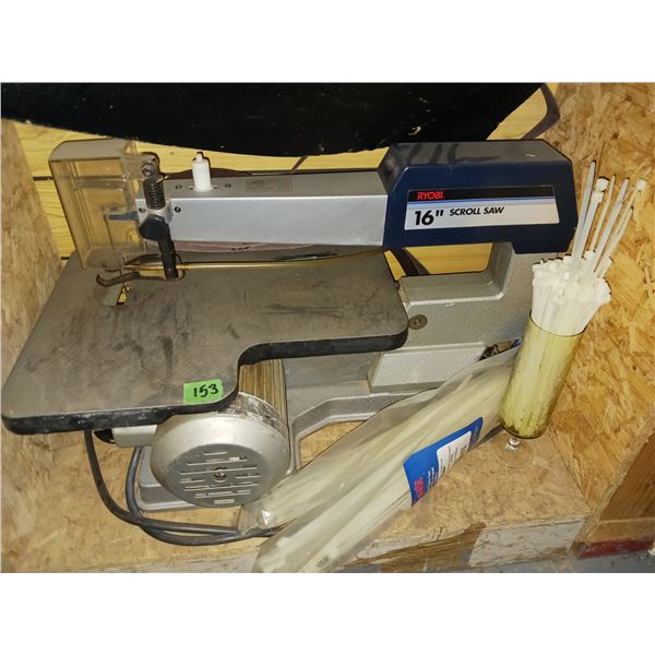Ryobi 16" Scroll Saw + Zip Ties