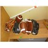 Image 1 : Lot of Sporting Goods + Broom